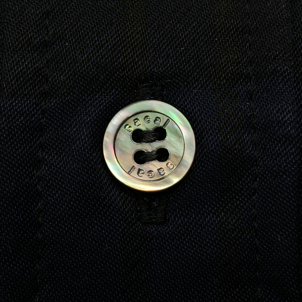 sacai | 絎縫格紋襯衫外套 | 格紋抽繩襯衫外套 | 3號 | 男士