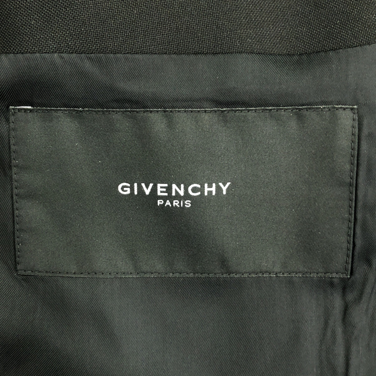 GIVENCHY / ジバンシィ | セットアップ スーツ / ウール モヘア 2B テーラードジャケット スラックス | 48 | ブラック | メンズ