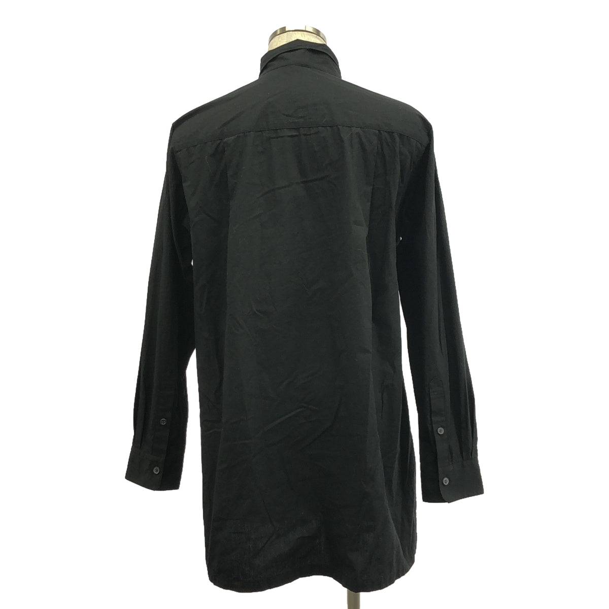 Ground Y / 그라운드와이 | 2023AW | 지퍼 오버 셔츠 재킷 | 3 | 블랙 | 남성