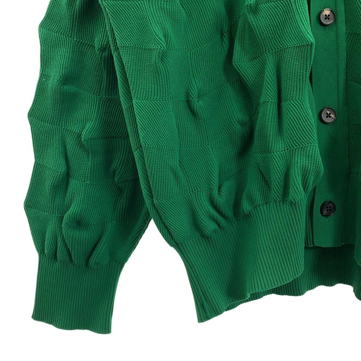 Stein | 2023 秋冬系列 | 波點圖案針織開襟衫 | L碼 | 男士