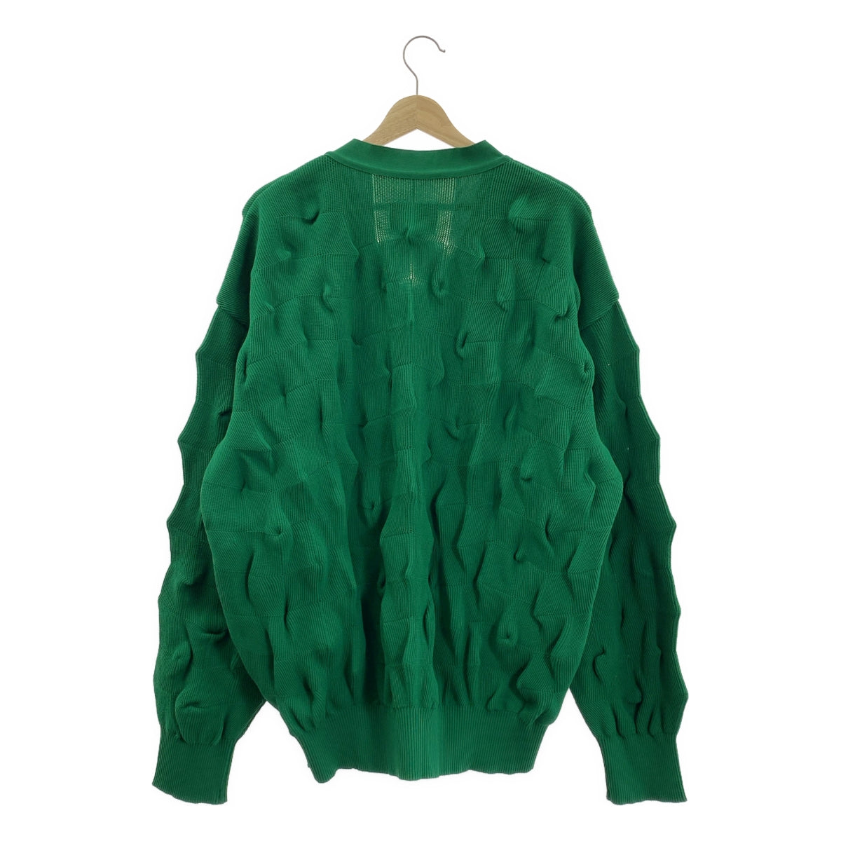 Stein | 2023 秋冬系列 | 波點圖案針織開襟衫 | L碼 | 男士