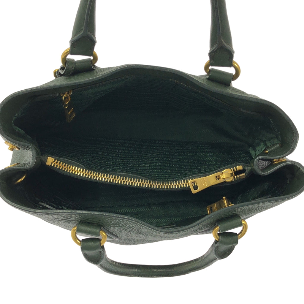 PRADA / プラダ | 2way レザー ショルダーバッグ / BN2579 | グリーン | レディース