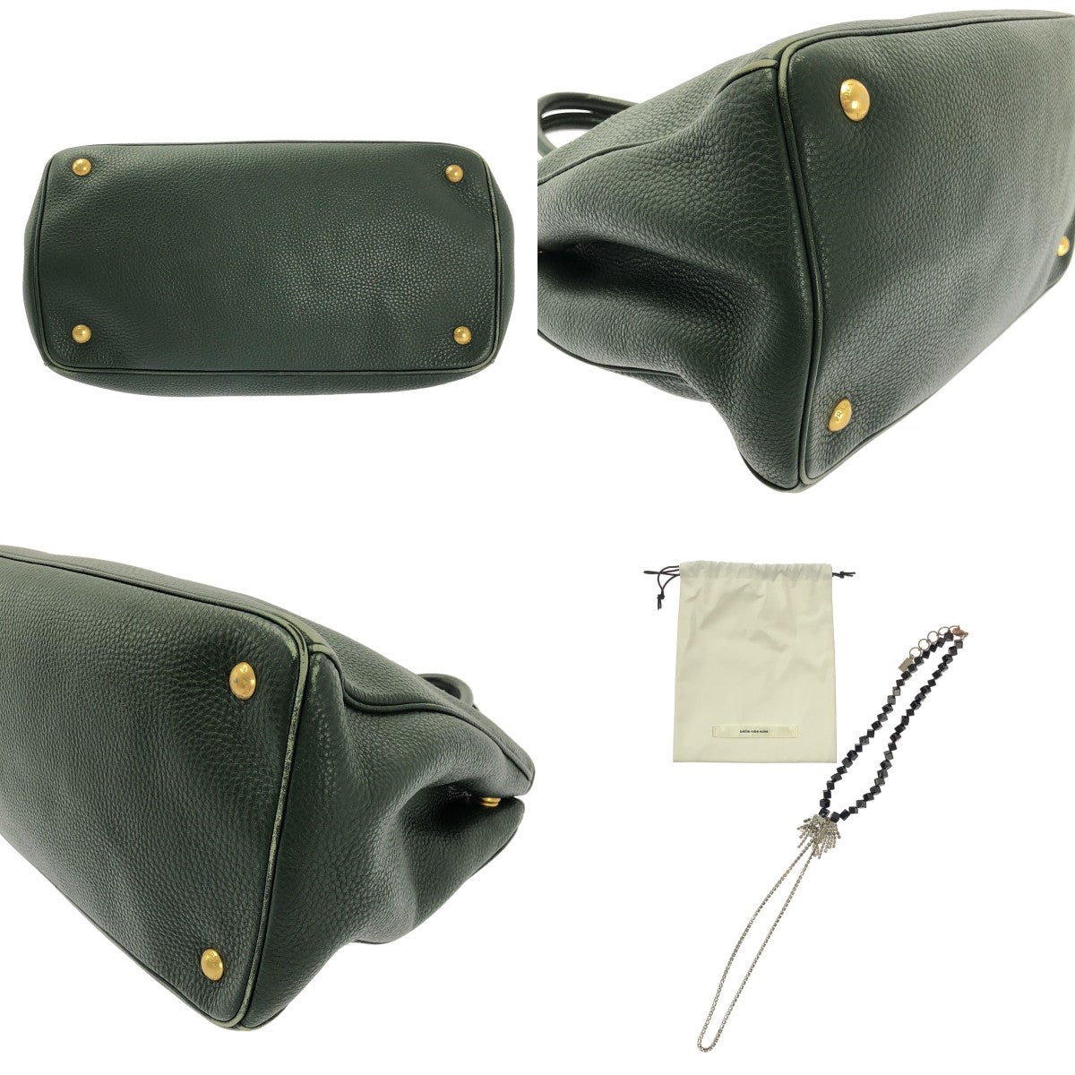 PRADA / プラダ | 2way レザー ショルダーバッグ / BN2579 | グリーン | レディース