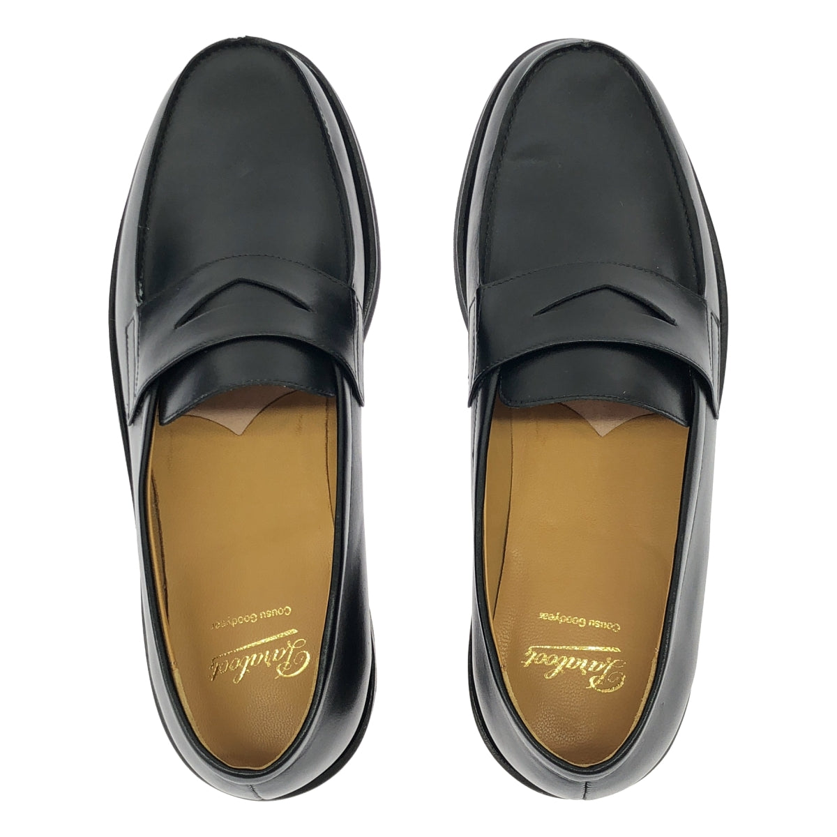 パラブーツ　ADONIS ローファー　レザー　67431 ブラック　6.5 PARABOOT パラブーツ メンズ ローファー ADONIS アドニス リス