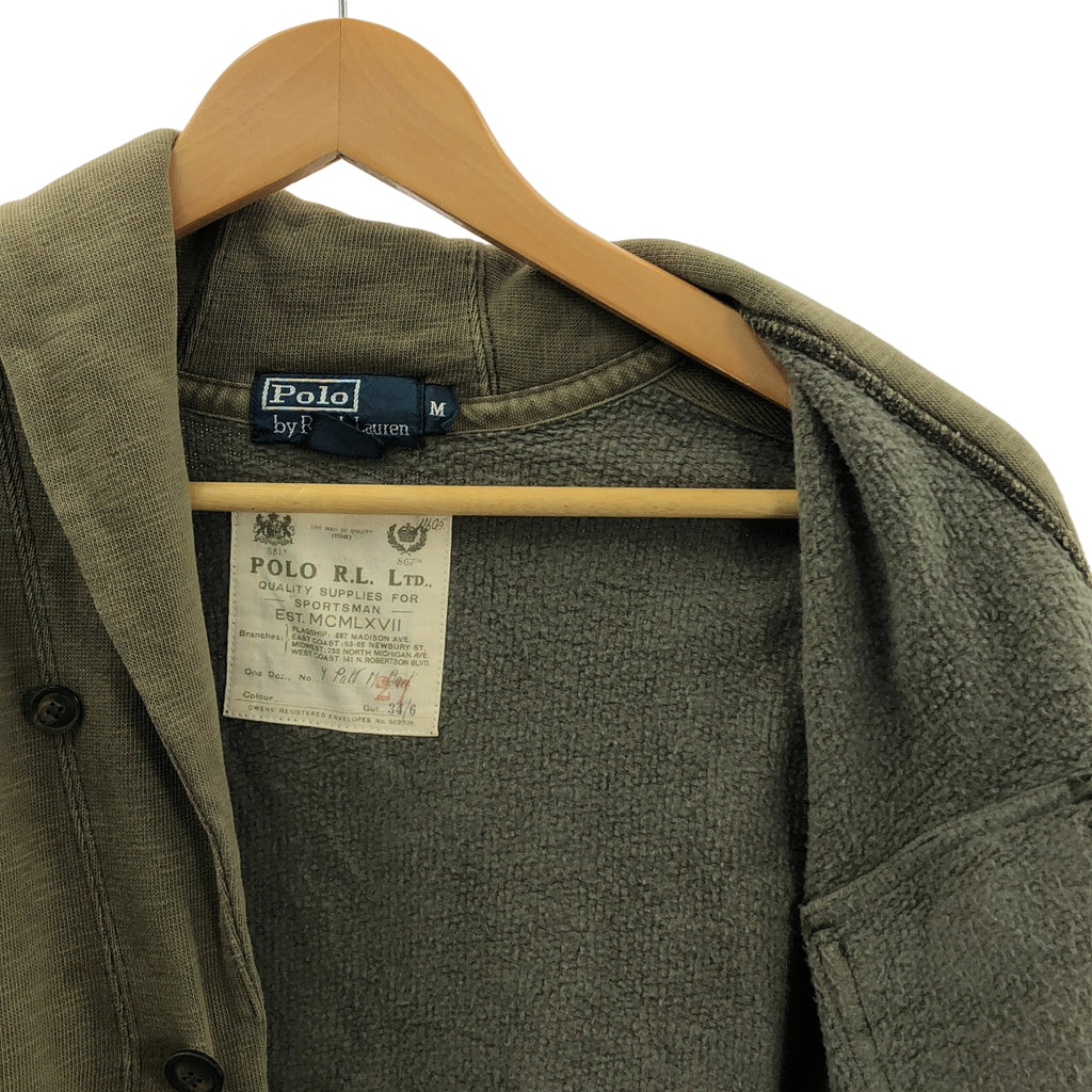 POLO BY RALPH LAUREN / 폴로바이랄 플로렌 | 코튼 숄 컬러 가디건 | M | 남성