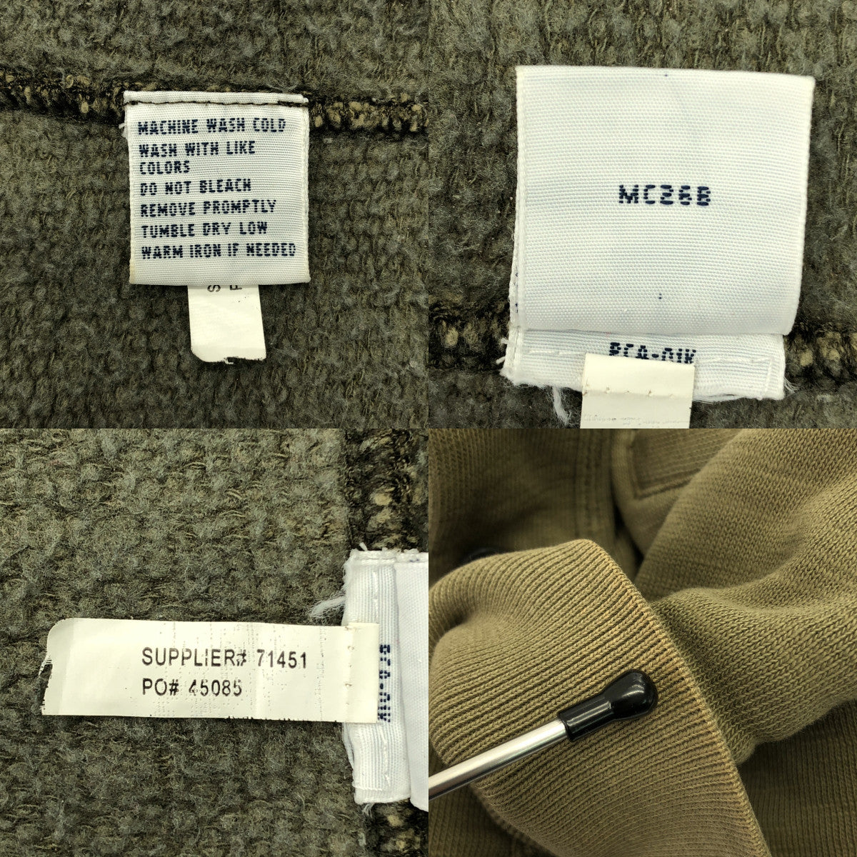 POLO BY RALPH LAUREN / 폴로바이랄 플로렌 | 코튼 숄 컬러 가디건 | M | 남성