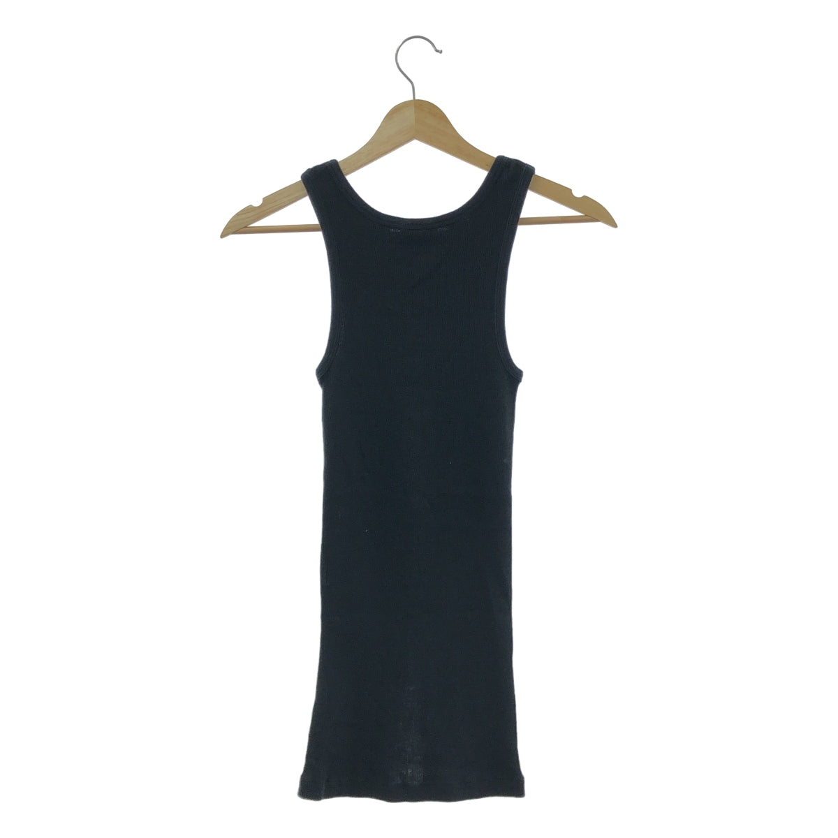 【美品】  AURALEE / オーラリー | 2025SS | ORGANIC SOFT RIB TANK TOP / リブ タンクトップ カットソー | 2 | black | レディース