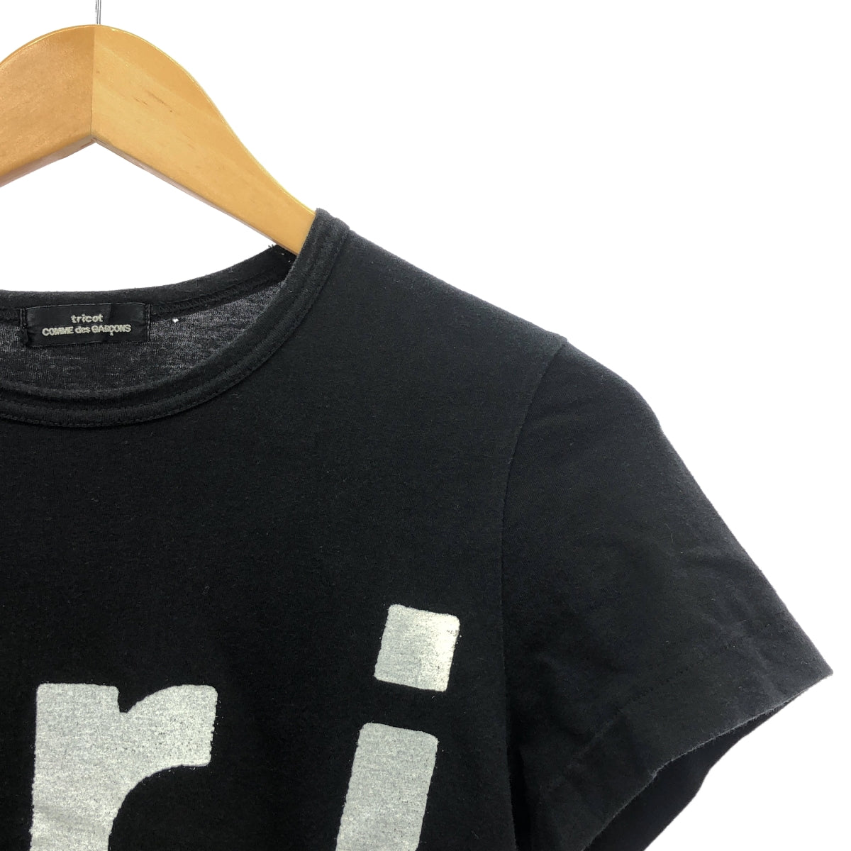 tricot COMME des GARCONS / Tricom De Galson | 2000 | 프린트 크루넥 티셔츠 컷소우 |