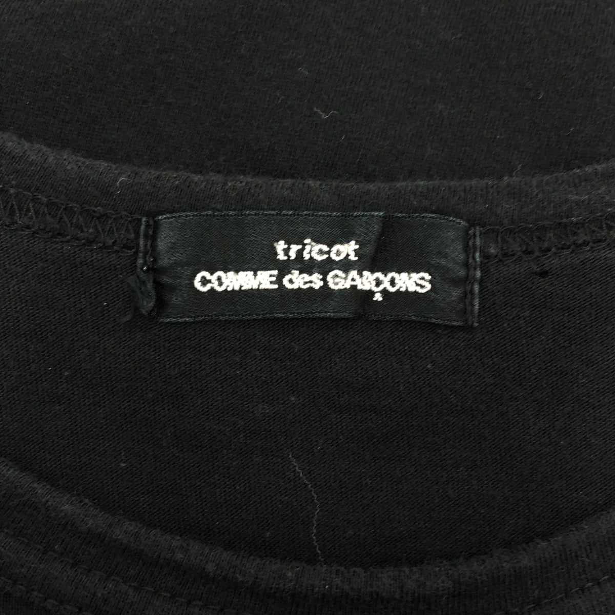 tricot COMME des GARCONS / Tricom De Galson | 2000 | 프린트 크루넥 티셔츠 컷소우 |