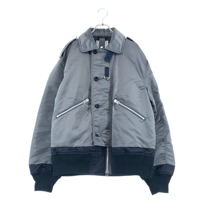 sacai / サカイ | 2023AW | Nylon Twill Blouson / ナイロンツイル オーバー ブルゾン ジャケット | 2 | メンズ