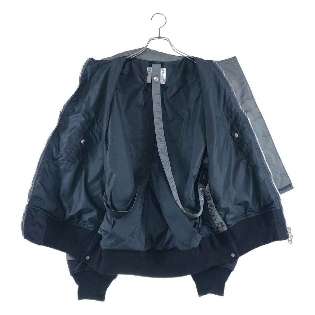 sacai / サカイ | 2023AW | Nylon Twill Blouson / ナイロンツイル オーバー ブルゾン ジャケット | 2 | メンズ