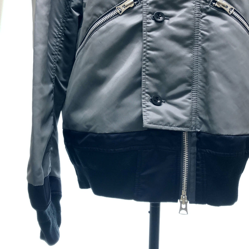sacai / サカイ | 2023AW | Nylon Twill Blouson / ナイロンツイル オーバー ブルゾン ジャケット | 2 | メンズ
