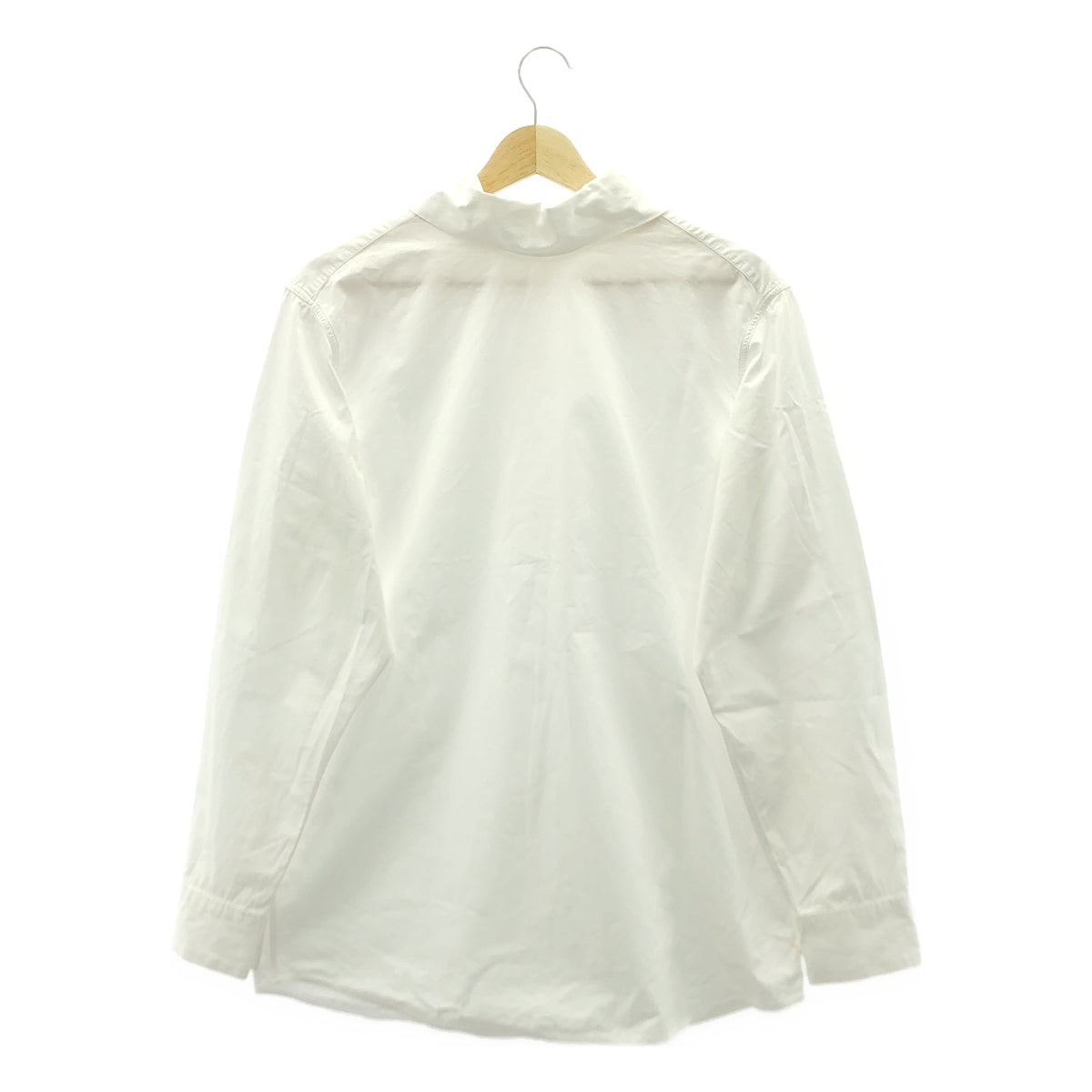 德賴斯·範諾頓 |棉質高領襯衫 |尺寸 36 |白色 |女性的