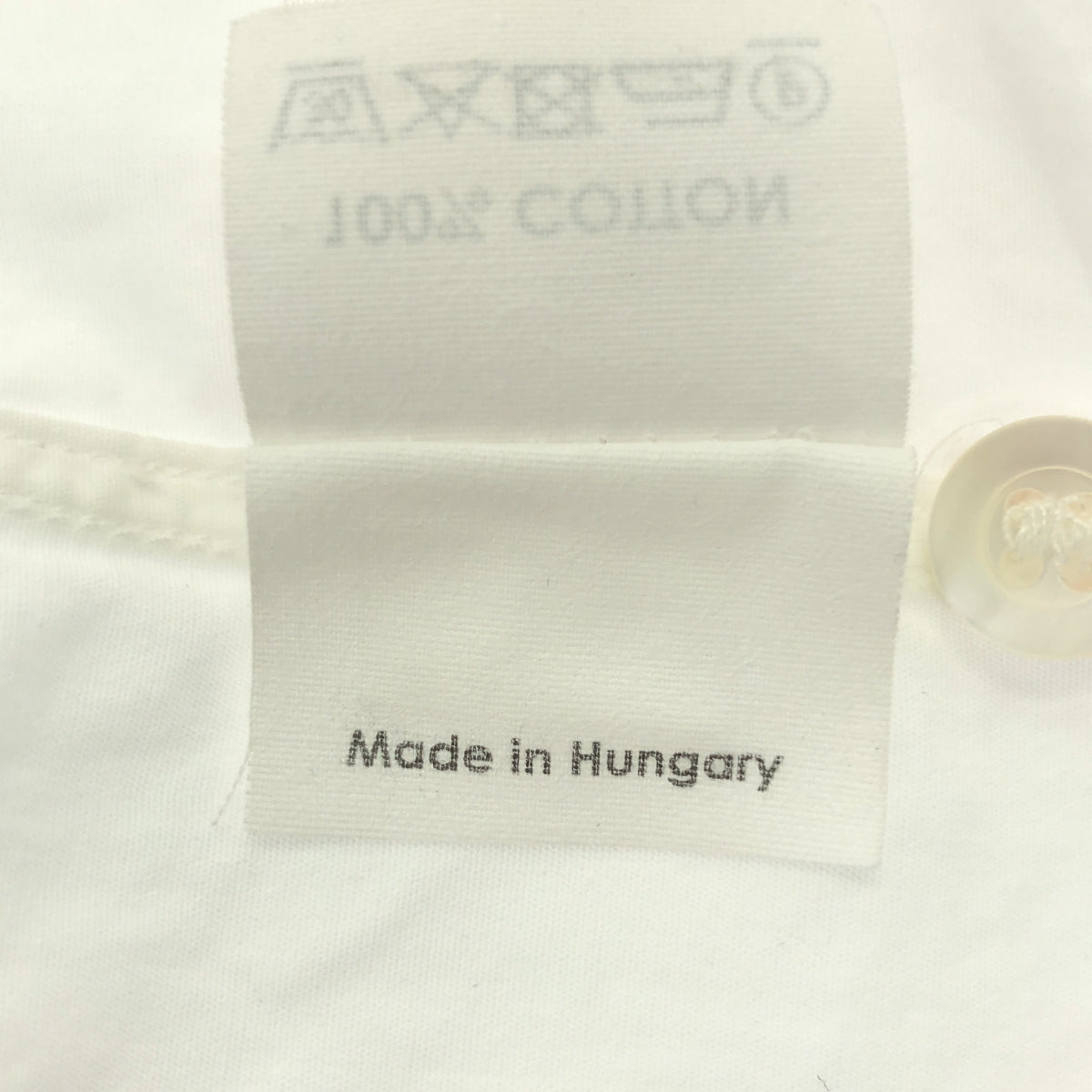 德賴斯·範諾頓 |棉質高領襯衫 |尺寸 36 |白色 |女性的