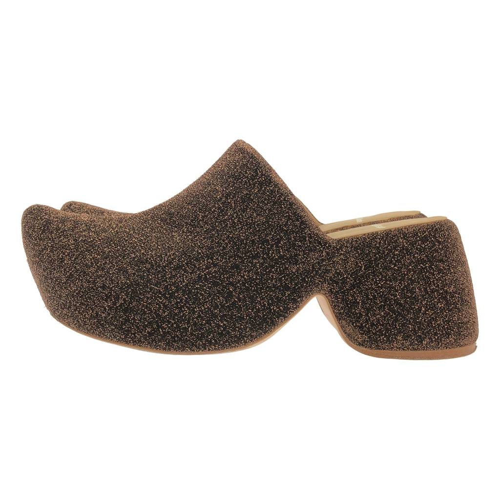 Chika Kisada / チカキサダ | 2025SS | SABO SANDAL / 着脱可チュール フリル 装飾 プラットフォーム サボ サンダル | 38 |