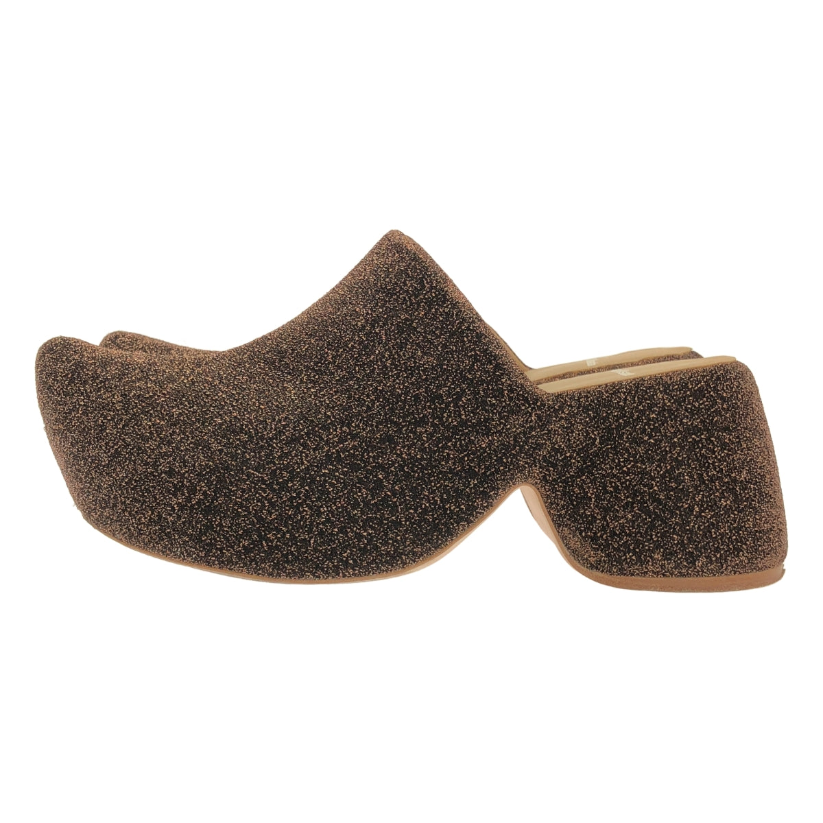 Chika Kisada / チカキサダ | 2025SS | SABO SANDAL / 着脱可チュール フリル 装飾 プラットフォーム サボ サンダル | 38 |