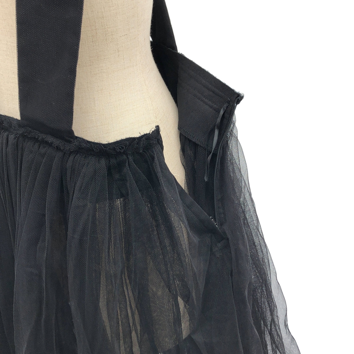 COMME des GARCONS COMME des GARCONS / 콤콤 | 2015AW | 튈 점퍼 스커트 | XS |