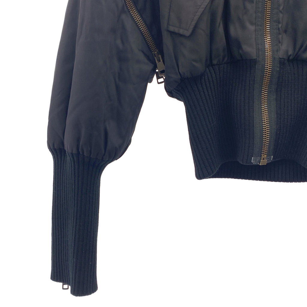 GUCCI / グッチ | Padded Bomber Jacket ジップ ボンバージャケット | 40 | レディース