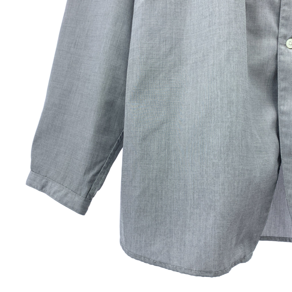 NICENESS / ナイスネス | 2025AW | C.CHAD End-on-End Chambray Shirt Jacket コットン バンドカラーシャツ | M |