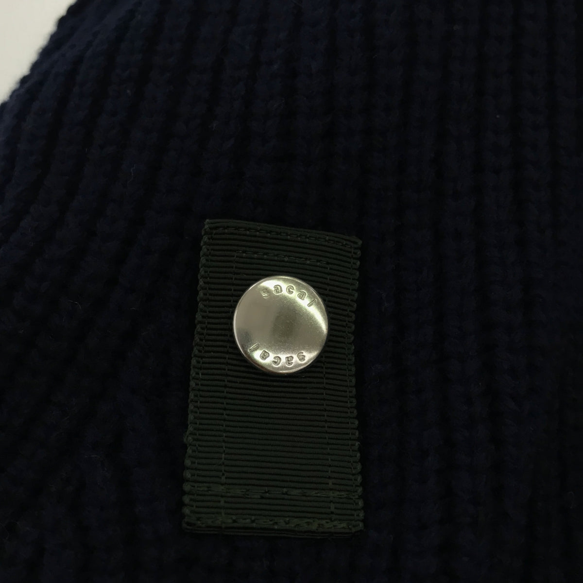 sacai / 사카이 | 다른 소재 MA-1 니트 도킹 봄버 재킷 / 블루존 | 2 | 여성