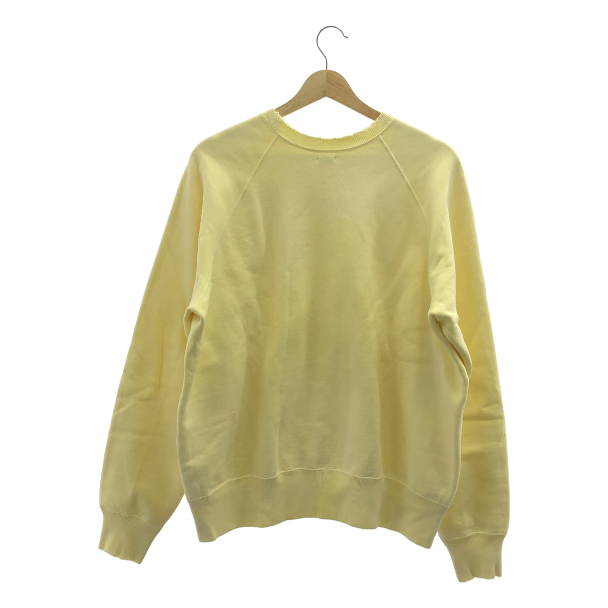 A.PRESSE / アプレッセ | 2023AW | Vintage Sweatshirt ヴィンテージ加工 スウェット | 2 | イエロー | メンズ