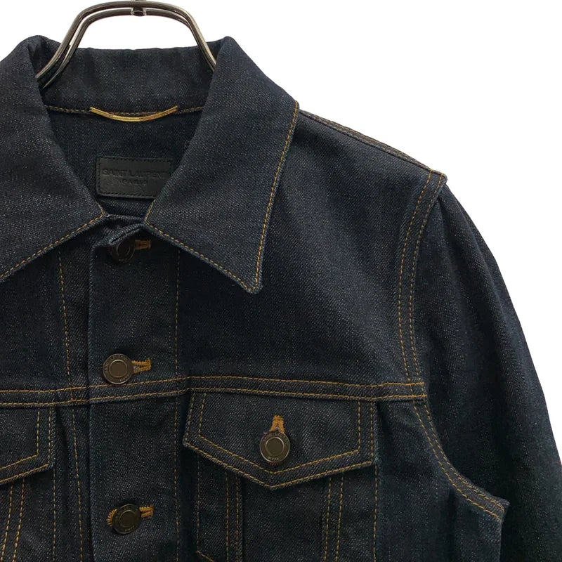 SAINT LAURENT PARIS / サンローランパリ | デニム トラッカージャケット | M | レディース
