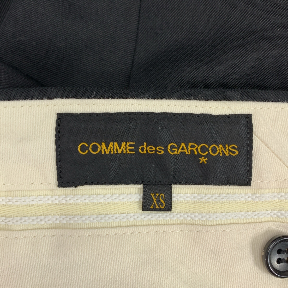 COMME des GARÇONS | 2019 春夏 | 羊毛錐形褲 | XS 碼 | 黑色 | 女款