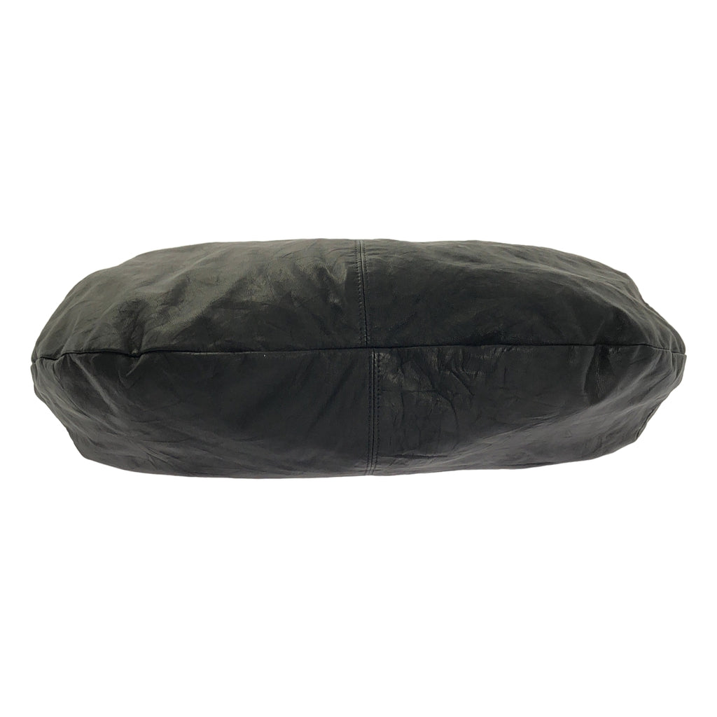 Y's / ワイズヨウジヤマモト | SOFT LEATHER GYOZA-STYLE BAG / 牛革 カウレザー ワンショルダーバッグ |