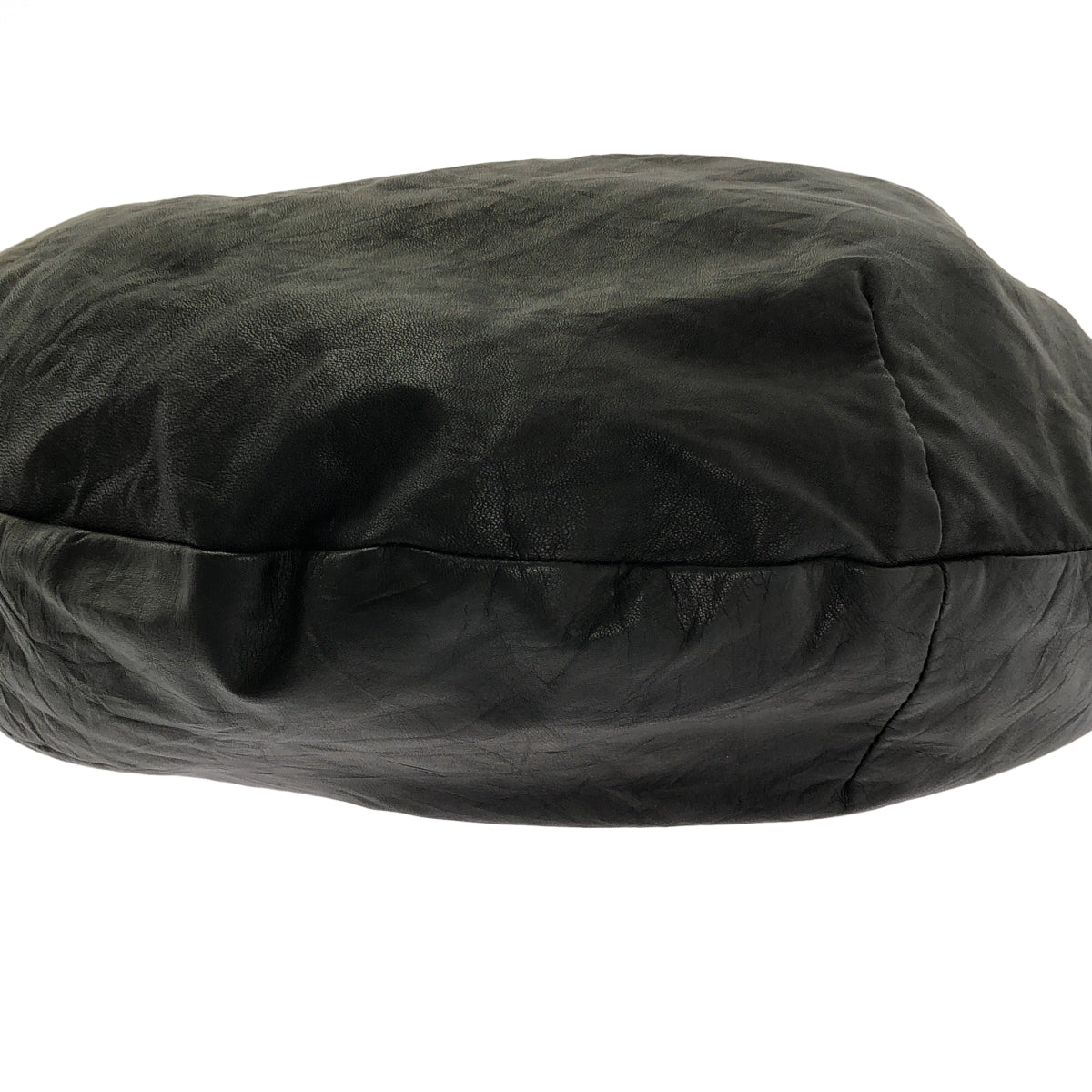 Y's / ワイズヨウジヤマモト | SOFT LEATHER GYOZA-STYLE BAG / 牛革 カウレザー ワンショルダーバッグ |