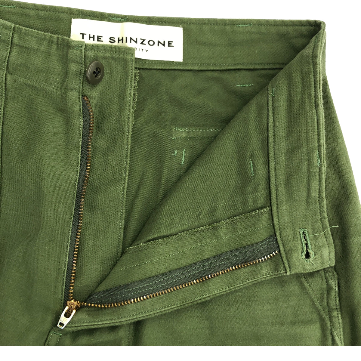 Shinzone / Shinzone | BAKER PANTS / Military Baker Pants | 36 | Khaki | Women's