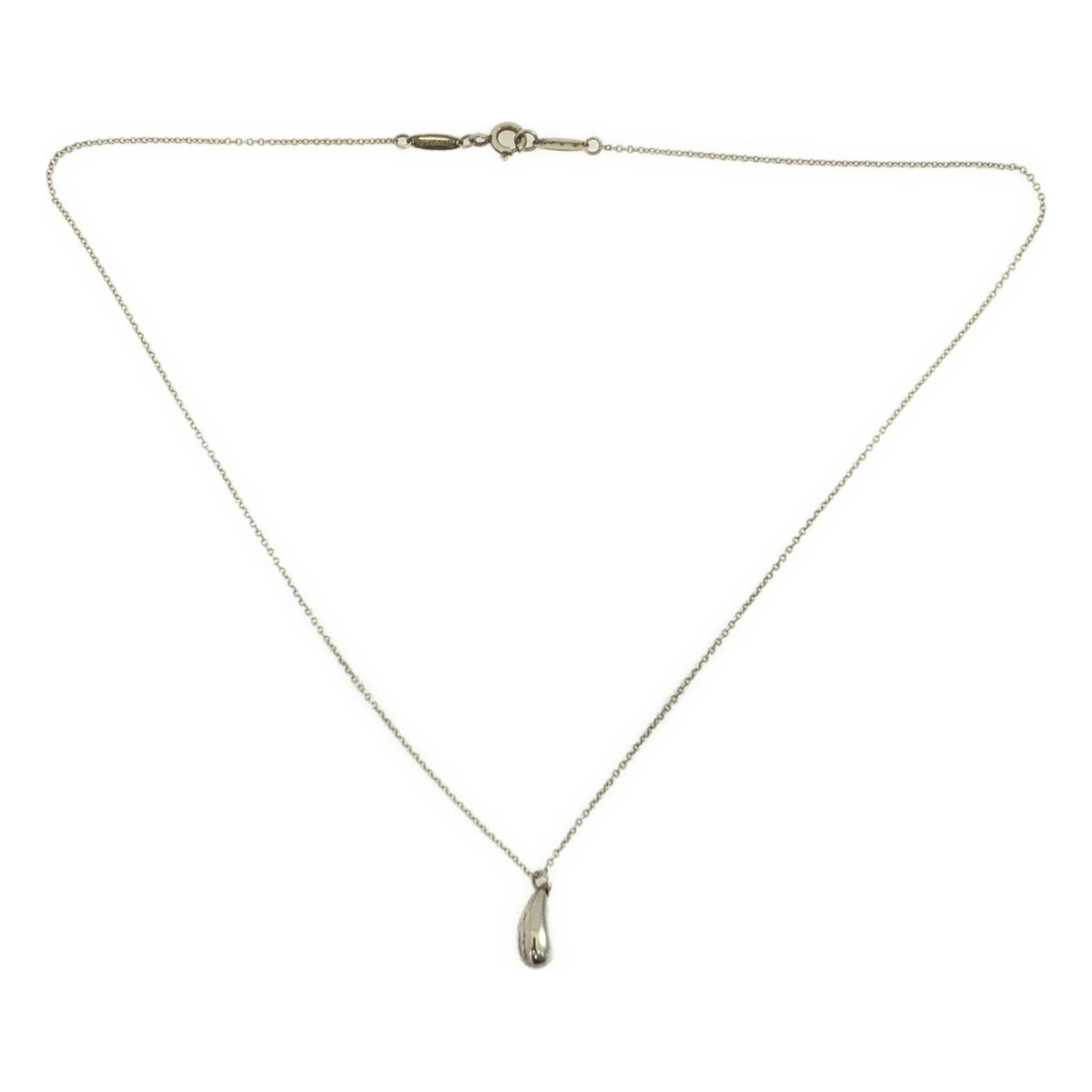 【美品】  Tiffany & Co / ティファニー | エルサ・ペレッティ シルバー925 ティアドロップ ネックレス | シルバー | レディース