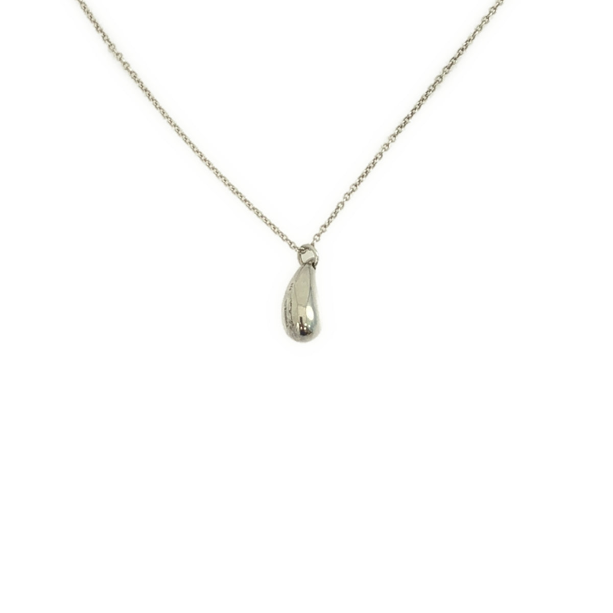 【美品】  Tiffany & Co / ティファニー | エルサ・ペレッティ シルバー925 ティアドロップ ネックレス | シルバー | レディース