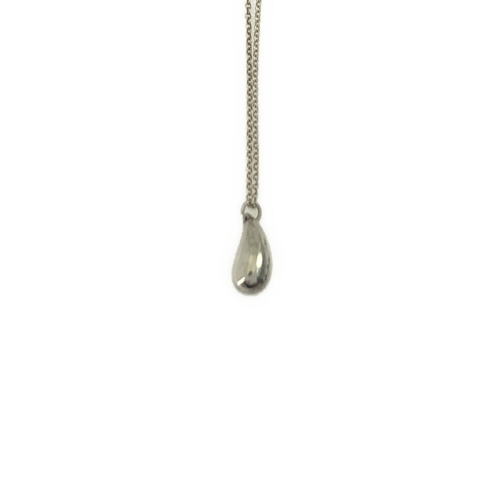 【美品】  Tiffany & Co / ティファニー | エルサ・ペレッティ シルバー925 ティアドロップ ネックレス | シルバー | レディース