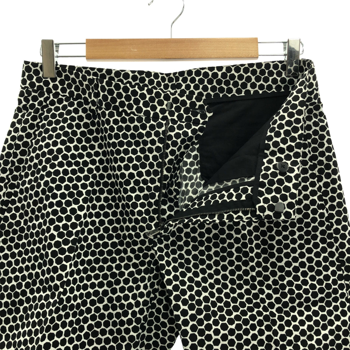 JIL SANDER / ジルサンダー | コットン 総柄 ロゴジップ ショートパンツ ショーツ | 46 | メンズ