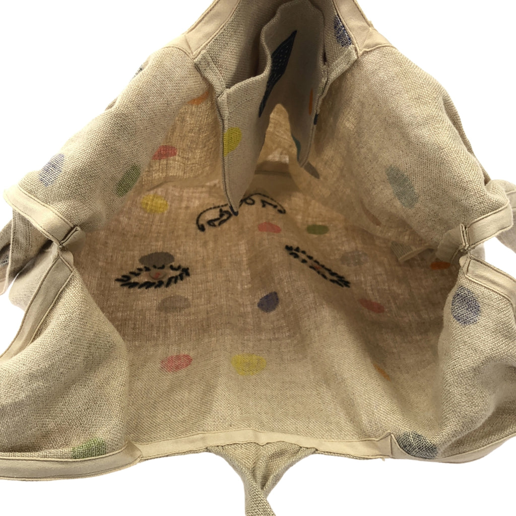 mina perhonen / ミナペルホネン | usa bag -candy- ウサギ リネン トートバッグ |