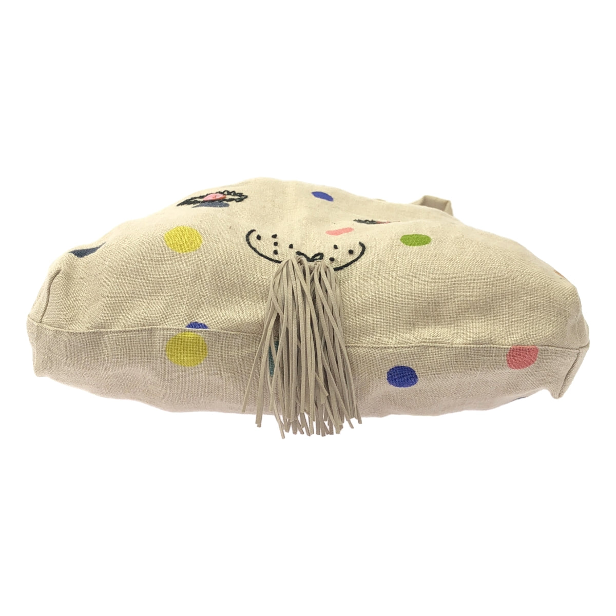 mina perhonen / ミナペルホネン | usa bag -candy- ウサギ リネン トートバッグ | ベージュ | レディース