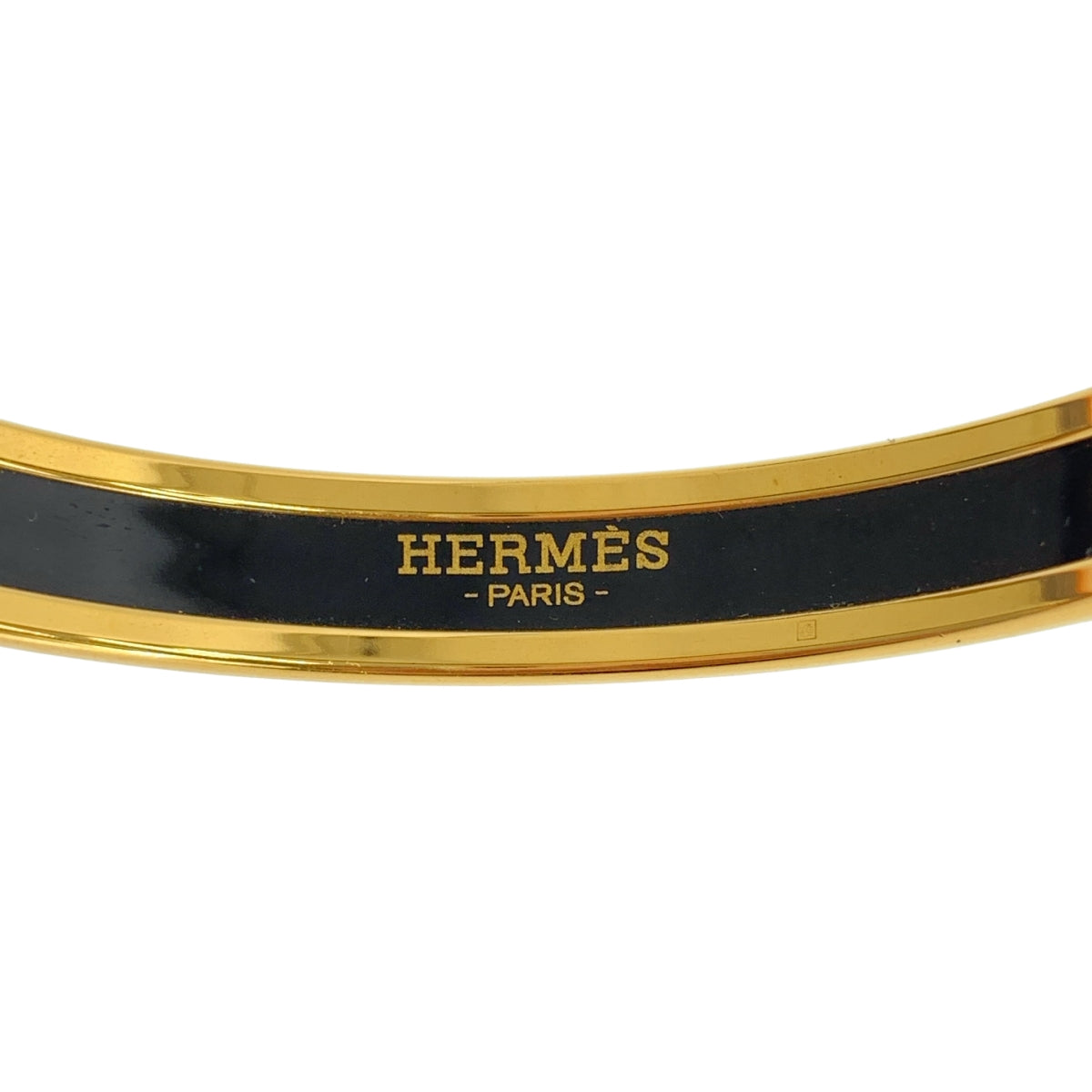 【미품】 HERMES / 헤르메스 | SELLIER / 에마이유 칠보구이 총무늬 뱅글 액세서리 | 오렌지 | 여성