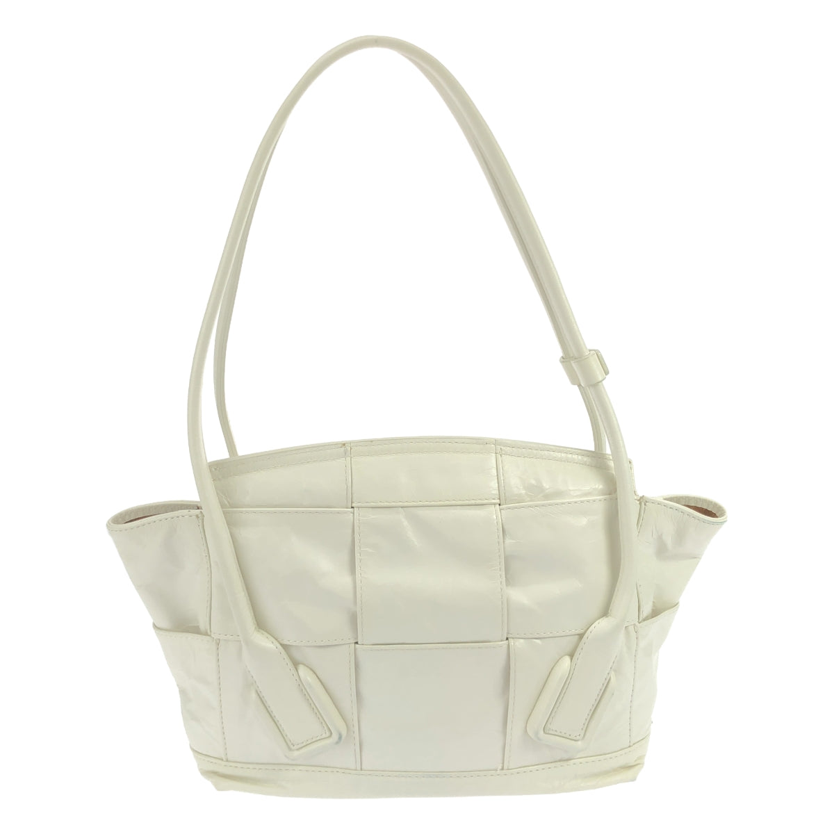 [狀況良好] BOTTEGA VENETA | Maxi Intre Arco 皮革手提包| SHOPBOP白色 |女性的