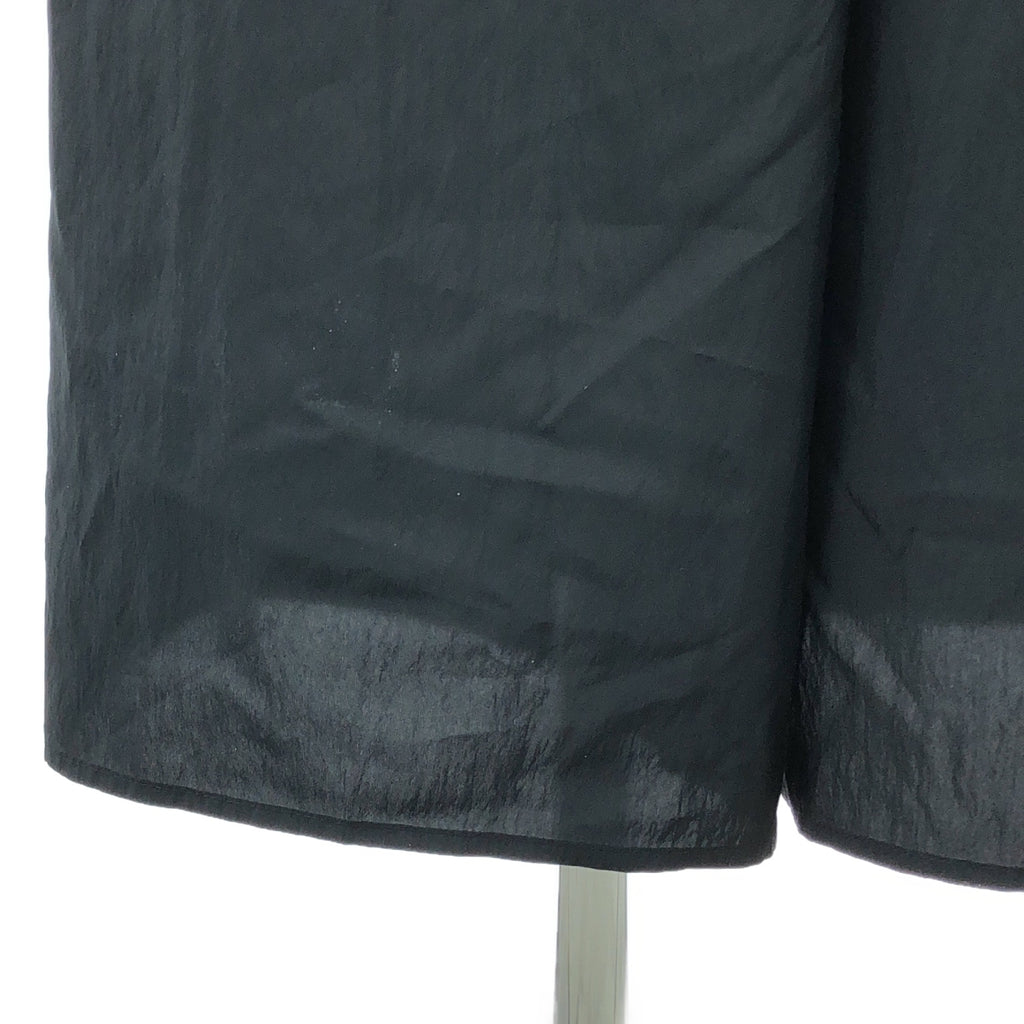 【新品】  LOHEN / ローヘン | 2025SS | GATHER&TACK STRING ALL IN ONE ギャザー&タック ストリング オールインワン | 38 | ブラック | レディース