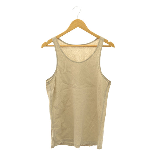 ARTS&amp;SCIENCE / Arts and Science | Linen over tank top cut and sew | 2 | Ecru | Men's