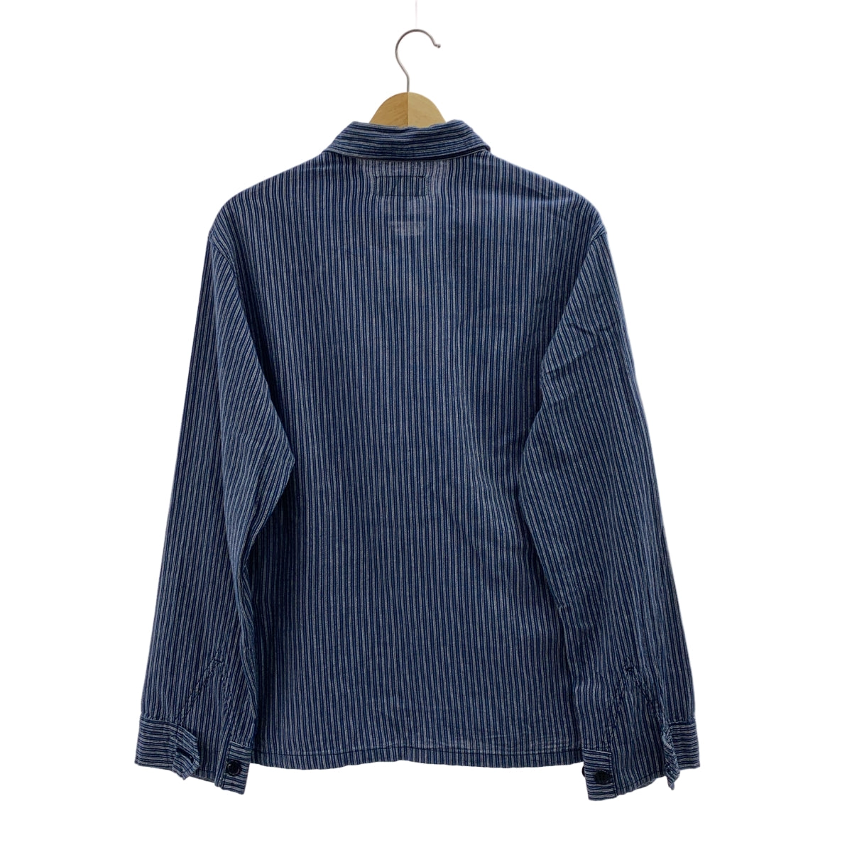 SASSAFRAS / ササフラス | コットン ストライプ 5ポケット シャツ | S | メンズ