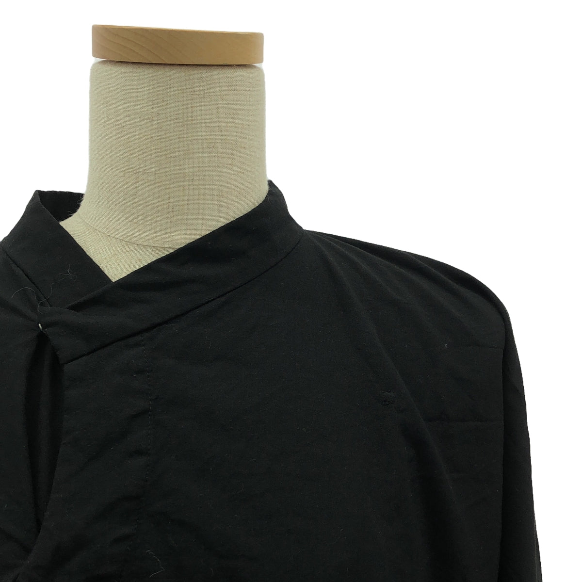 COMME des GARCONS COMME des GARCONS / Comme des | 2022AW | Asymmetrical Gathered Wrap Blouse | XS | Women's