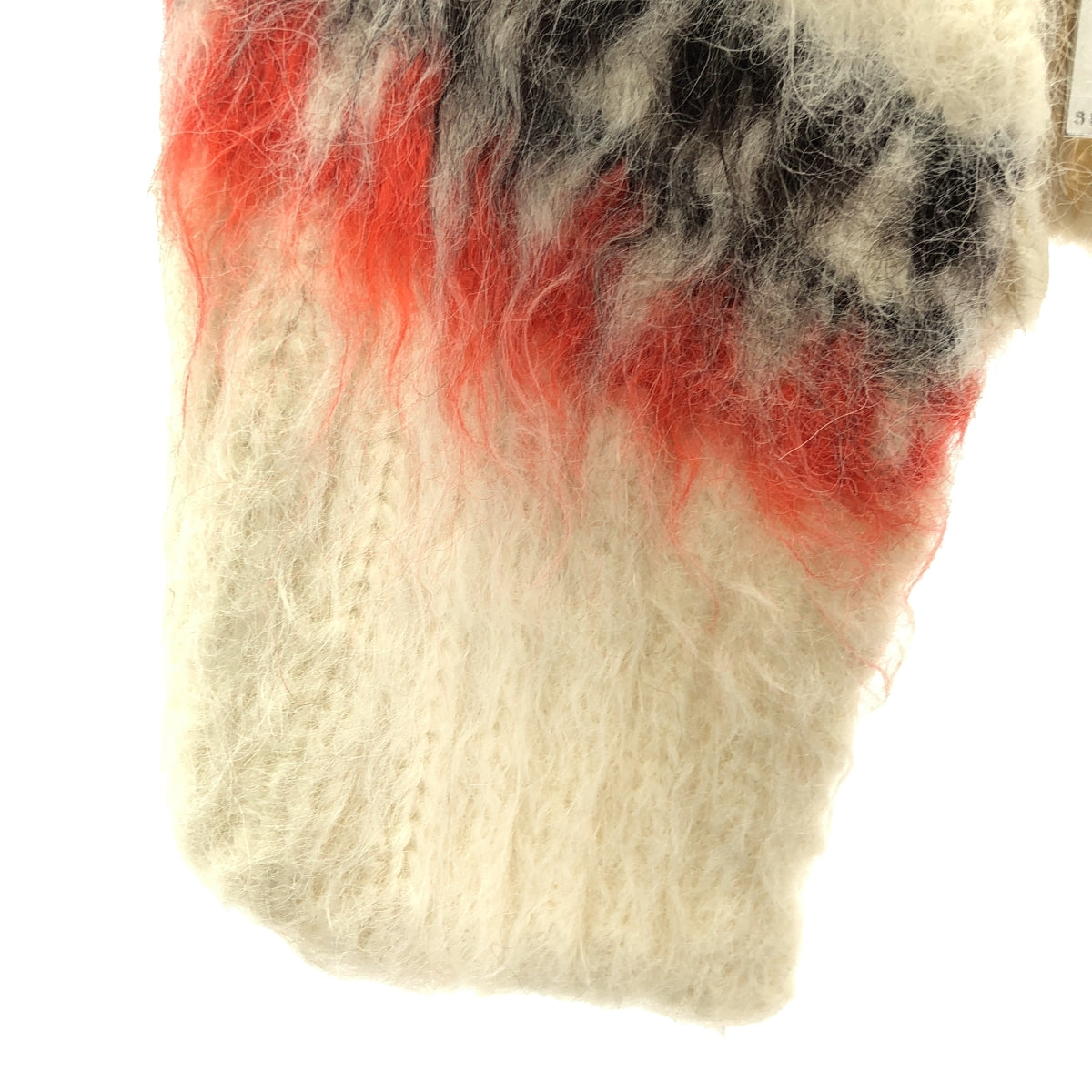 sacai / サカイ | 2024AW | アルパカ混 ジャガード ショートスリーブ ジップアップ ニットカーディガン | 1 | レディース