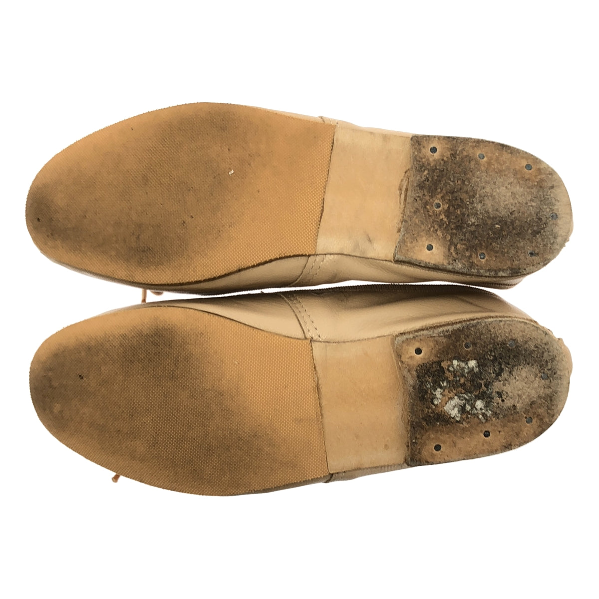 E.PORSELLI / ポルセリE | レザー リボン フラット バレエシューズ