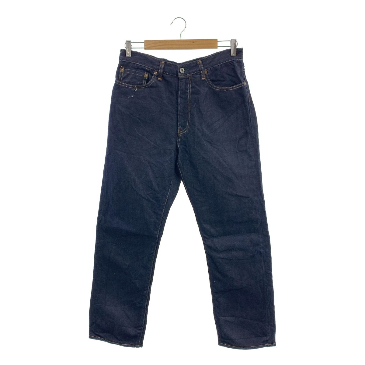 AUBERGE / オーベルジュ | PHIL MENPU コットン シルク 5ポケット セルビッチ デニムパンツ | 42 | インディゴ | メンズ