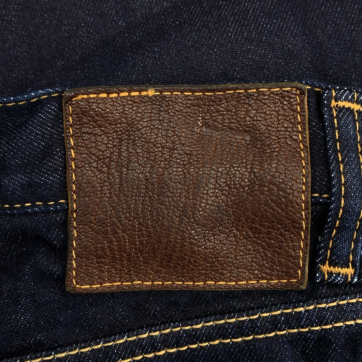 AUBERGE / オーベルジュ | PHIL MENPU コットン シルク 5ポケット セルビッチ デニムパンツ | 42 | インディゴ | メンズ