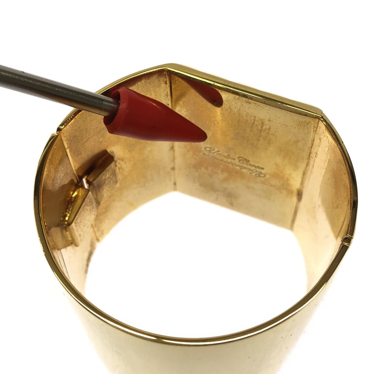 UNDERCOVERISM / アンダーカバイズム | BIG HUNDCUFF BRACELET ブレスレット | F | ゴールド | レディース