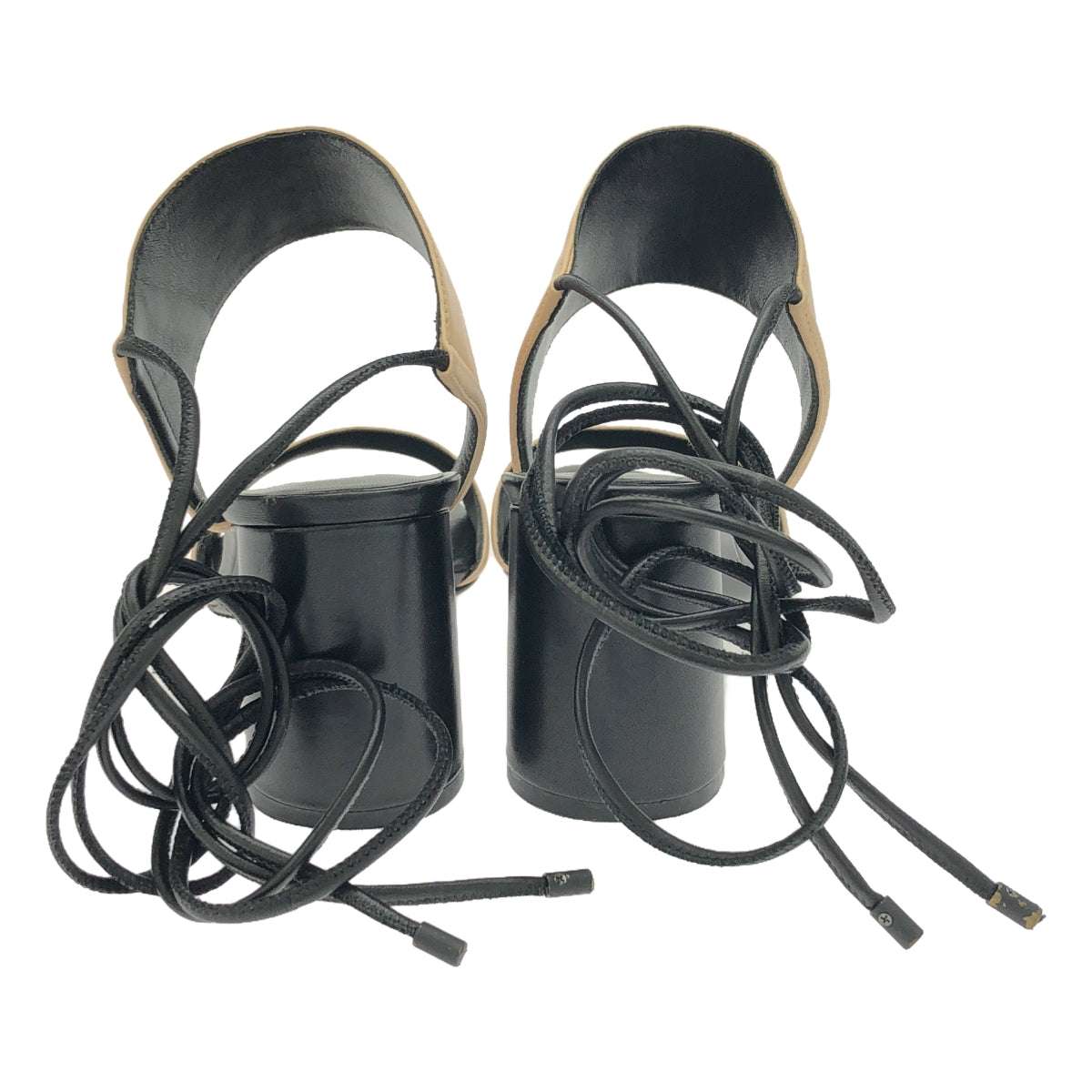 3.1 Phillip Lim |踝帶涼鞋 | 37 1/2 |米色/黑色|女性的