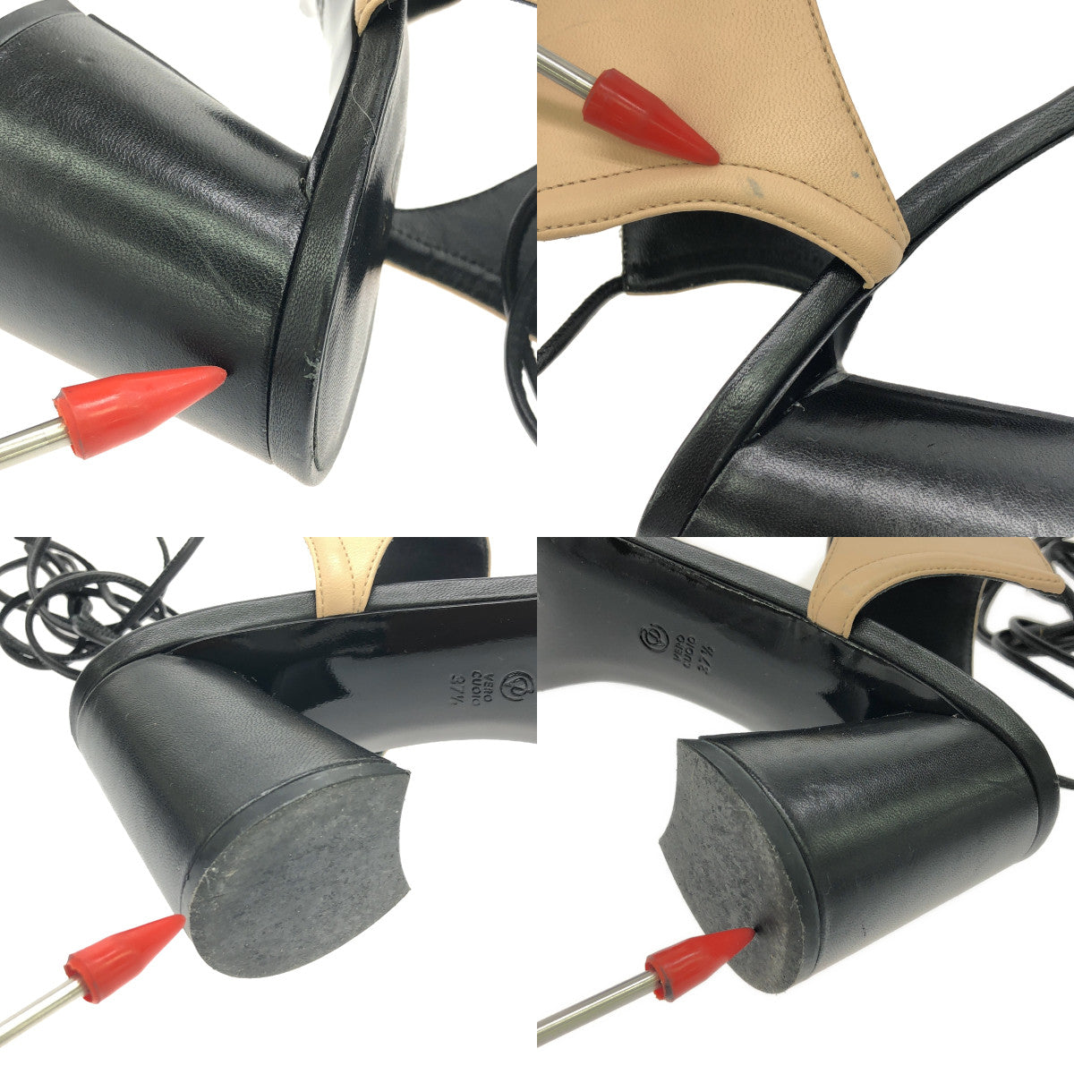 3.1 Phillip Lim |踝帶涼鞋 | 37 1/2 |米色/黑色|女性的