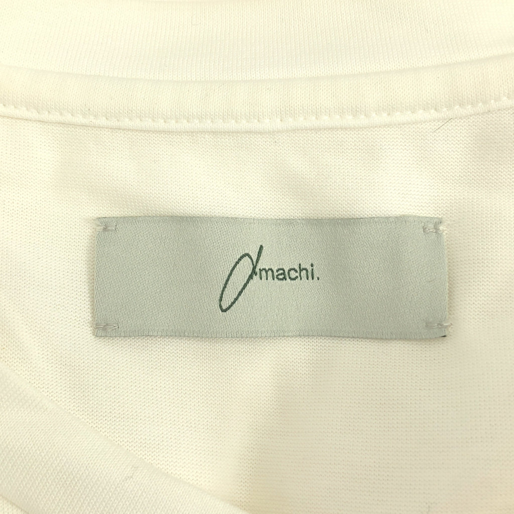amachi. / アマチ | コットン エンブロイダリー クルーネックカットソー | 4 | メンズ